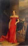 Dawe George Portrait of Grand Duchess Maria Pavlovna  - Hermitage